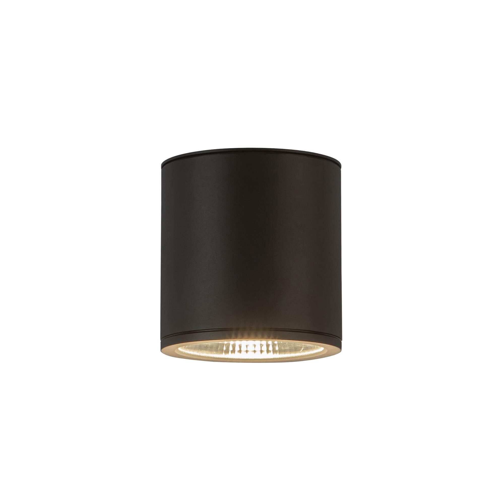 Shown in Black finish and Clear glass
