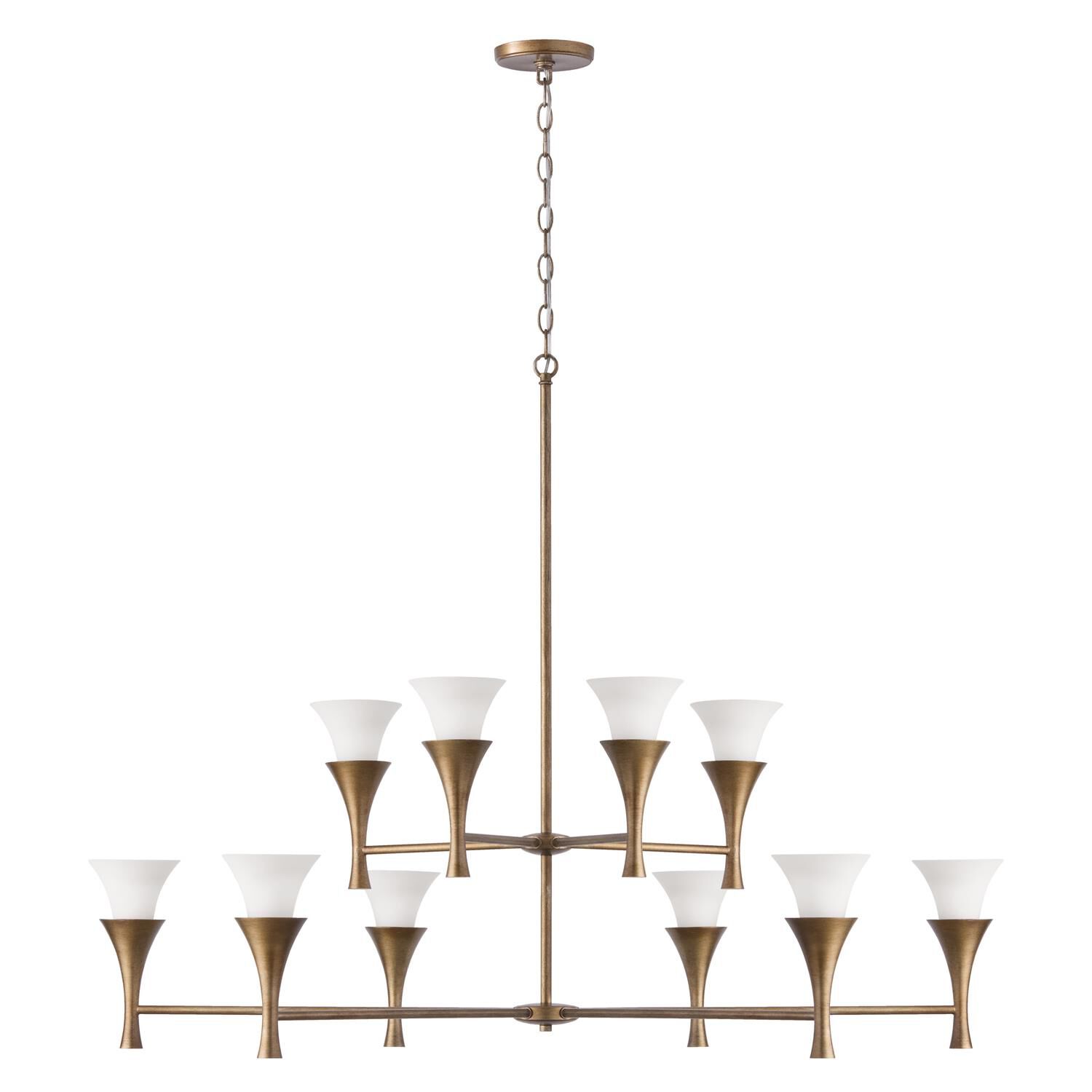 Nola 48 Inch Chandelier by Capital Lighting Fixture Company