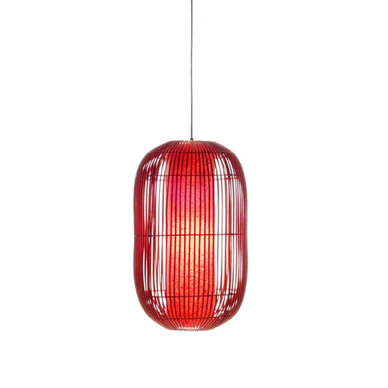Geisha 24 Inch Lantern Pendant by Kenneth Cobonpue