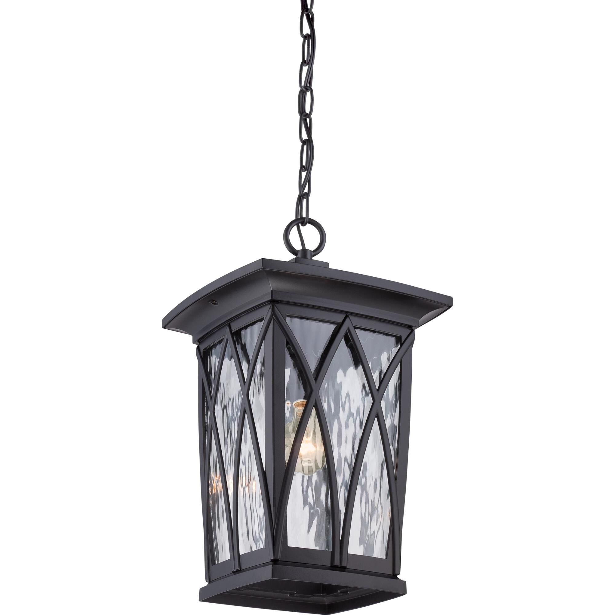 Quoizel Grover 17 Inch Tall Outdoor Hanging Lantern