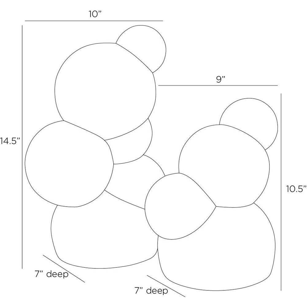 Shown in Ivory finish