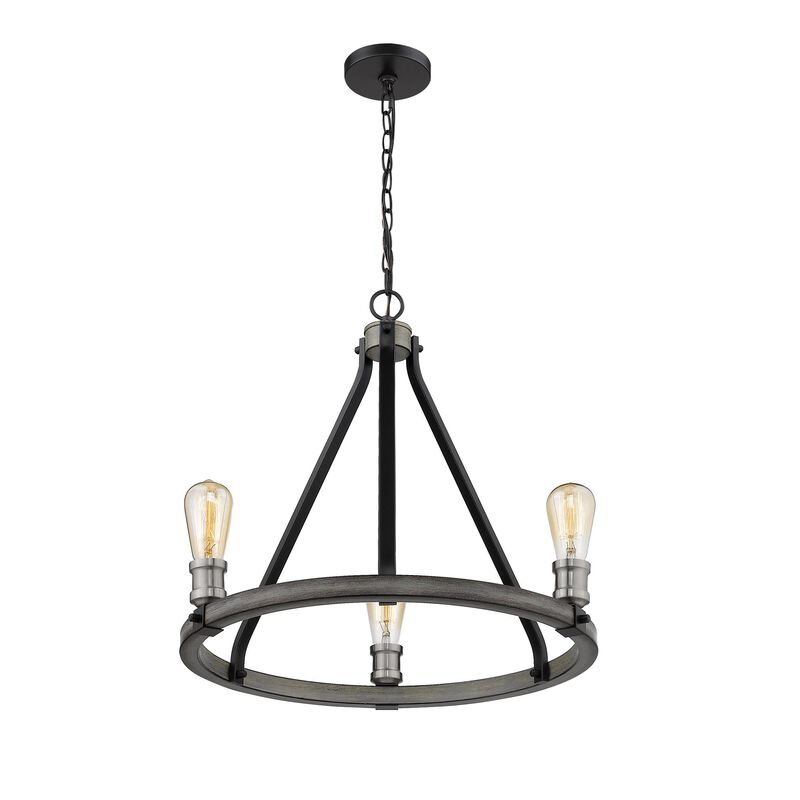 Kirkland 20 Inch 3 Light Chandelier by Z-Lite