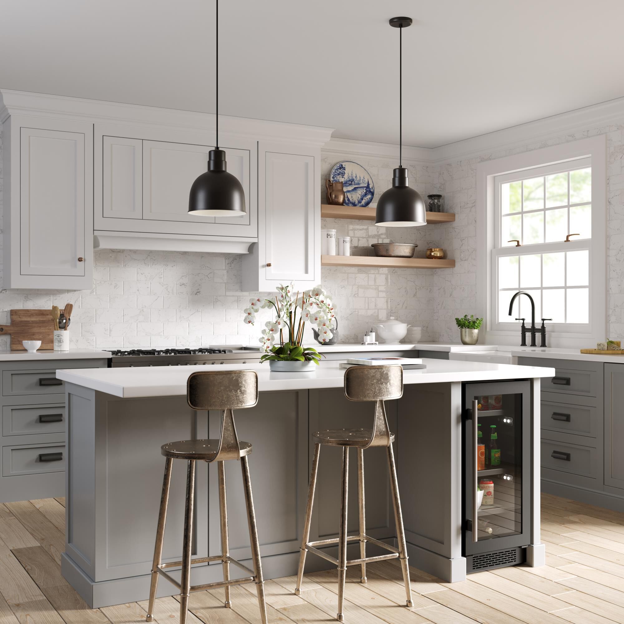 Millennium Lighting R Series 10 Inch Mini Pendant