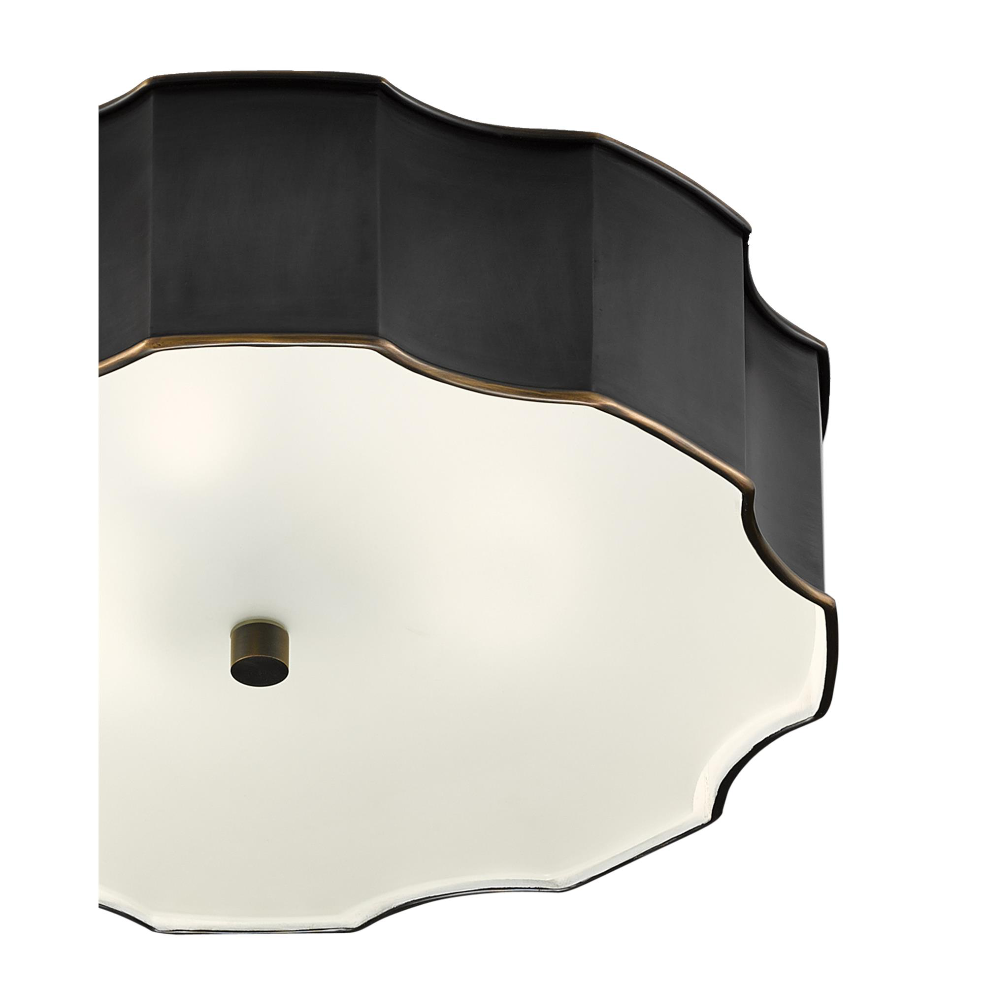 20 Inch 3 Light Flush Mount,