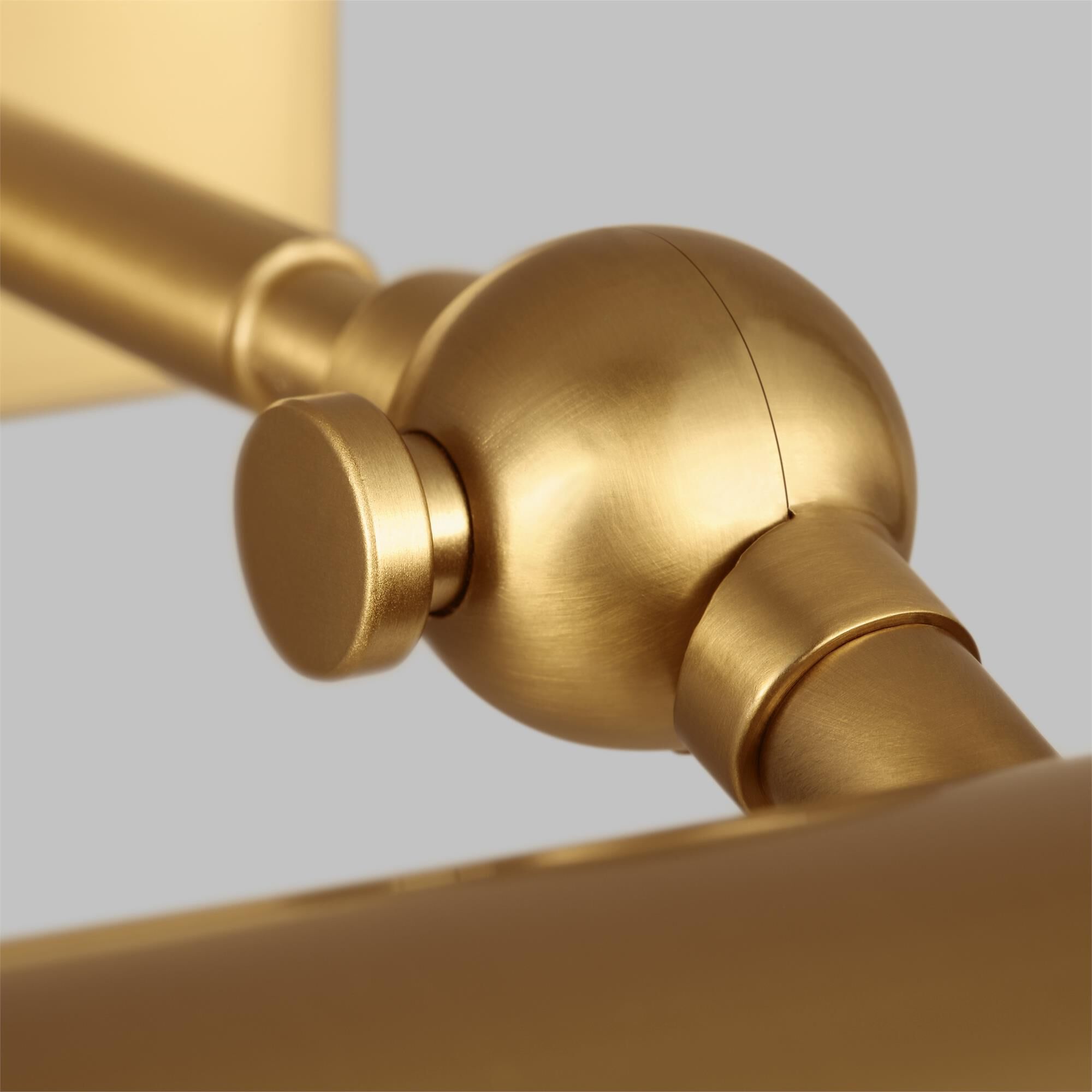 Shown in Burnished Brass finish and Burnished Brass Steel shade