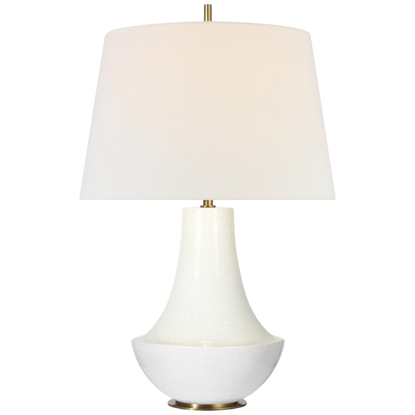 Shown in Crackled Ivory finish