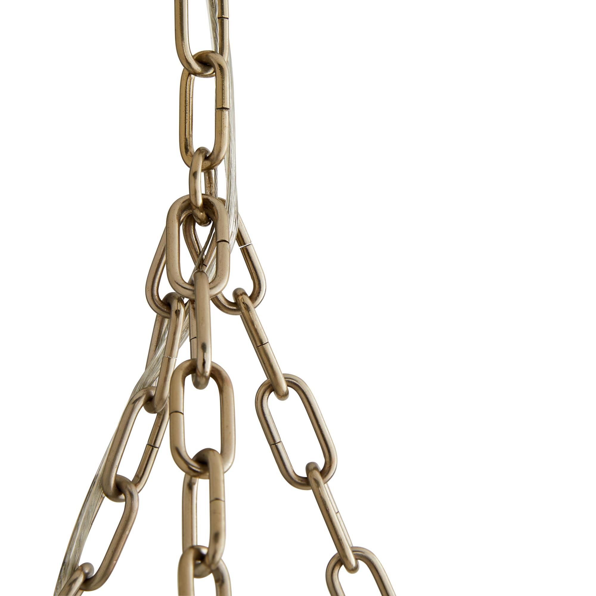 Shown in Pale Brass finish and Clear Fluted glass