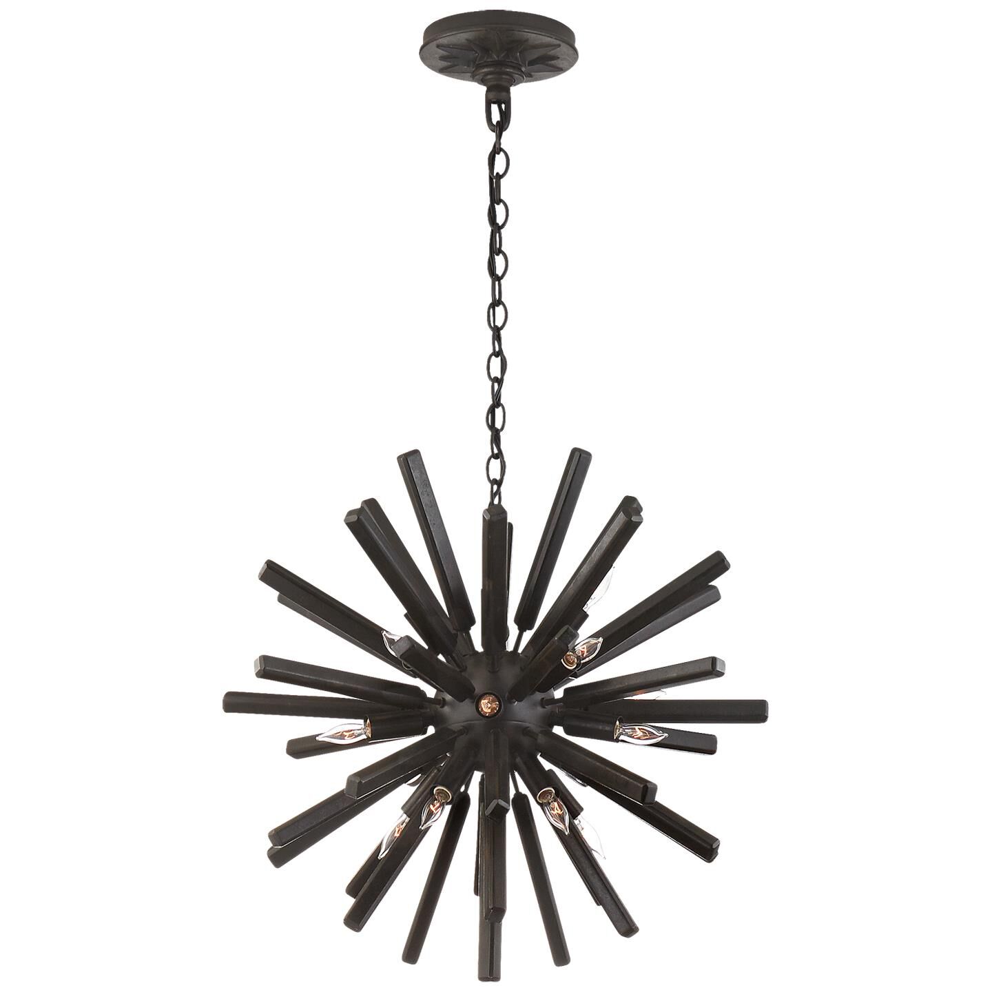 Chapman & Myers Lawrence 20 Inch 20 Light Mini Chandelier by Visual Comfort Signature Collection