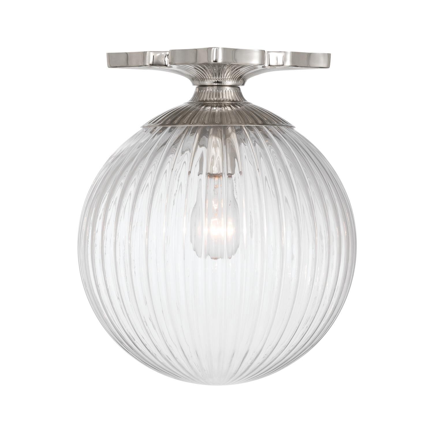 Orly 10 Inch Semi Flush Mount by Crystorama