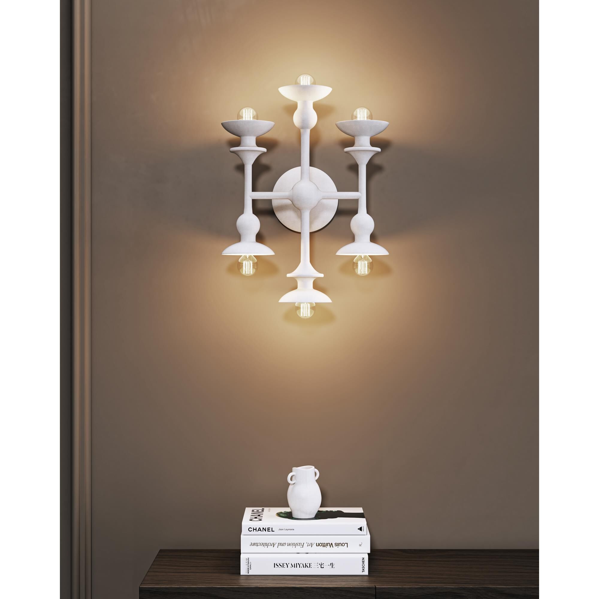 Elisa Carlucci Cadence 14 Inch Wall Sconce by Alora Lighting