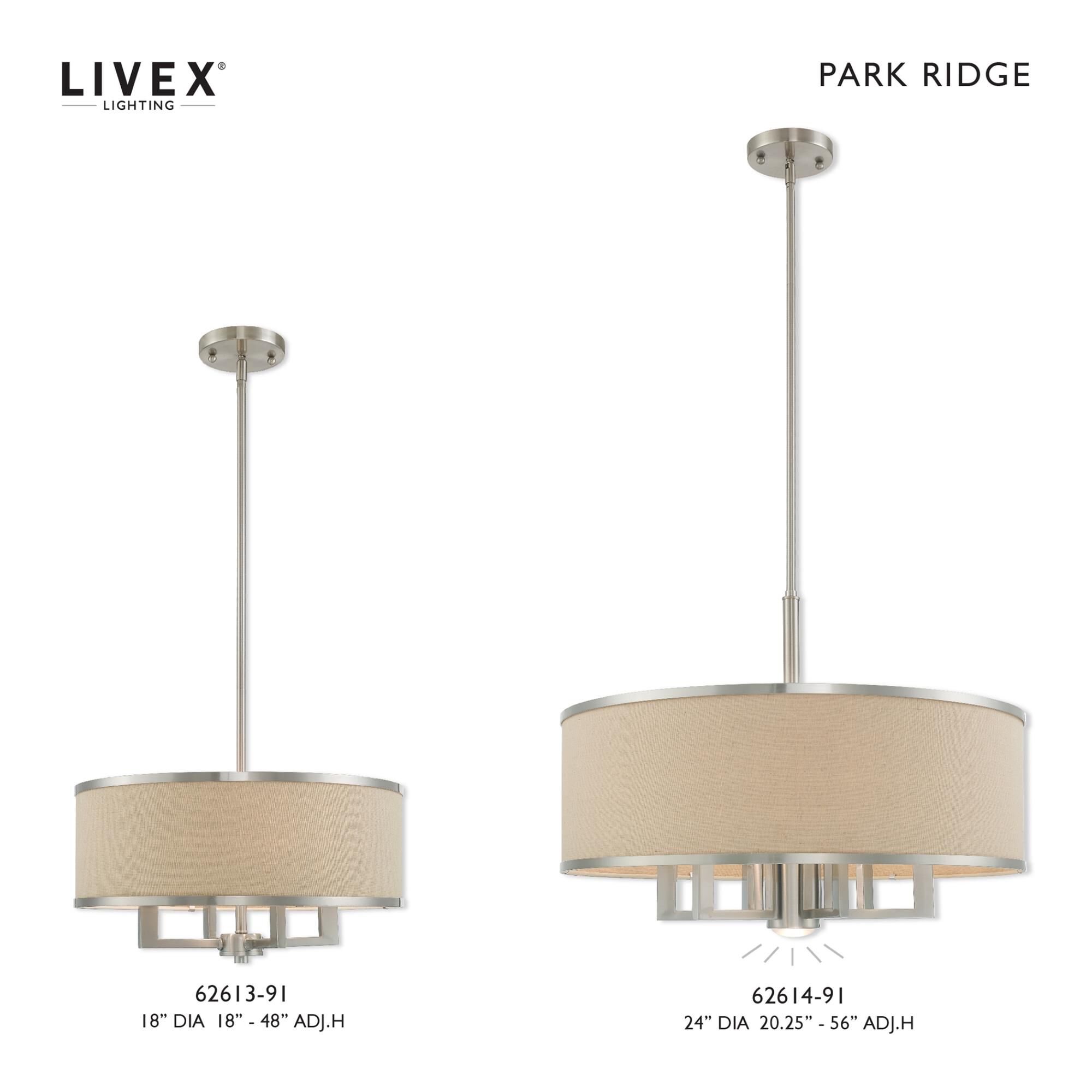 Park Ridge Large Pendant by Livex Lighting