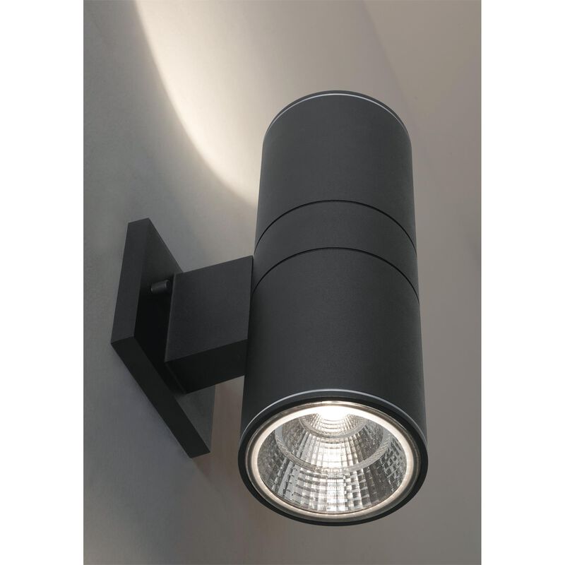 Everly 12 Inch Tall 2 Light LED Outdoor Wall Light by AFX Lighting