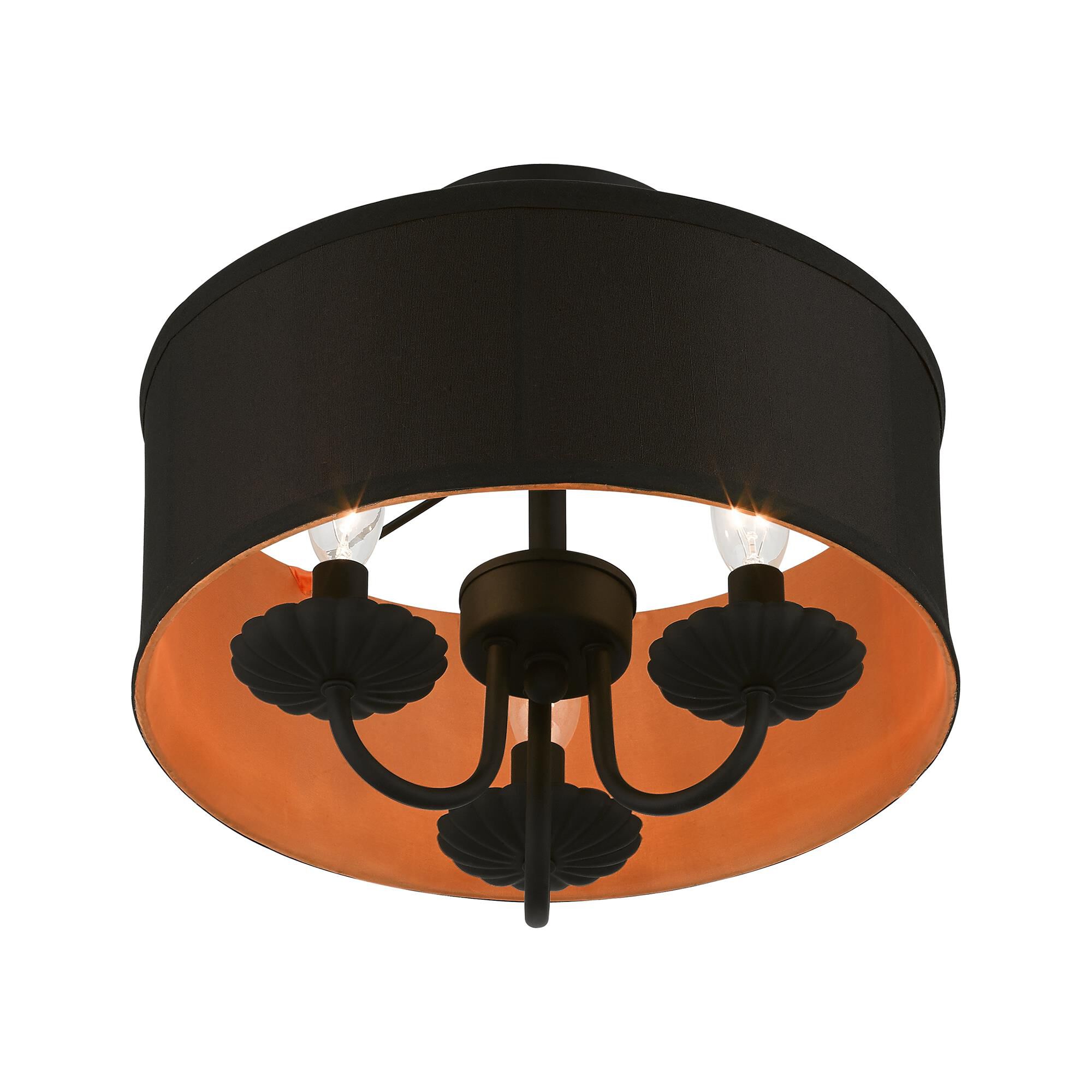 Winchester 3 Light Semi Flush Mount by Livex Lighting