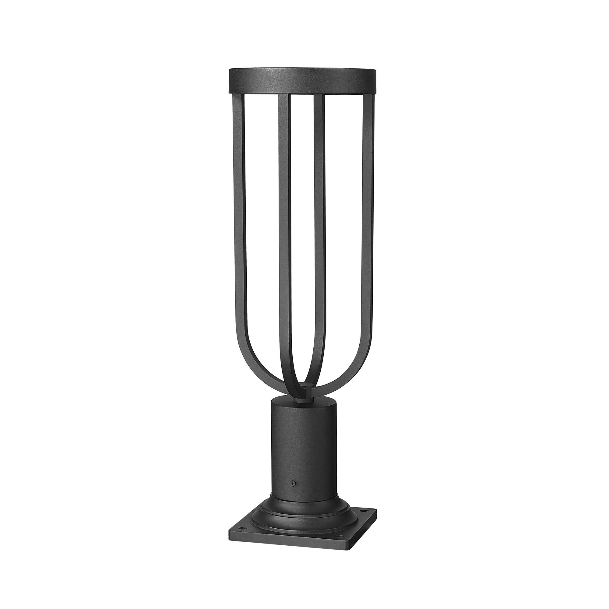 Shown in Sand Black finish and Sand Blast glass and Sand Blast shade