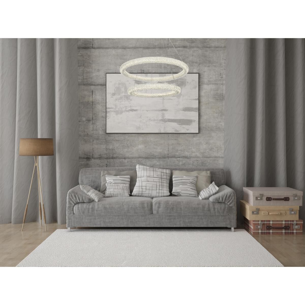 Bowen 32 Inch Chandelier by Elegant Lighting