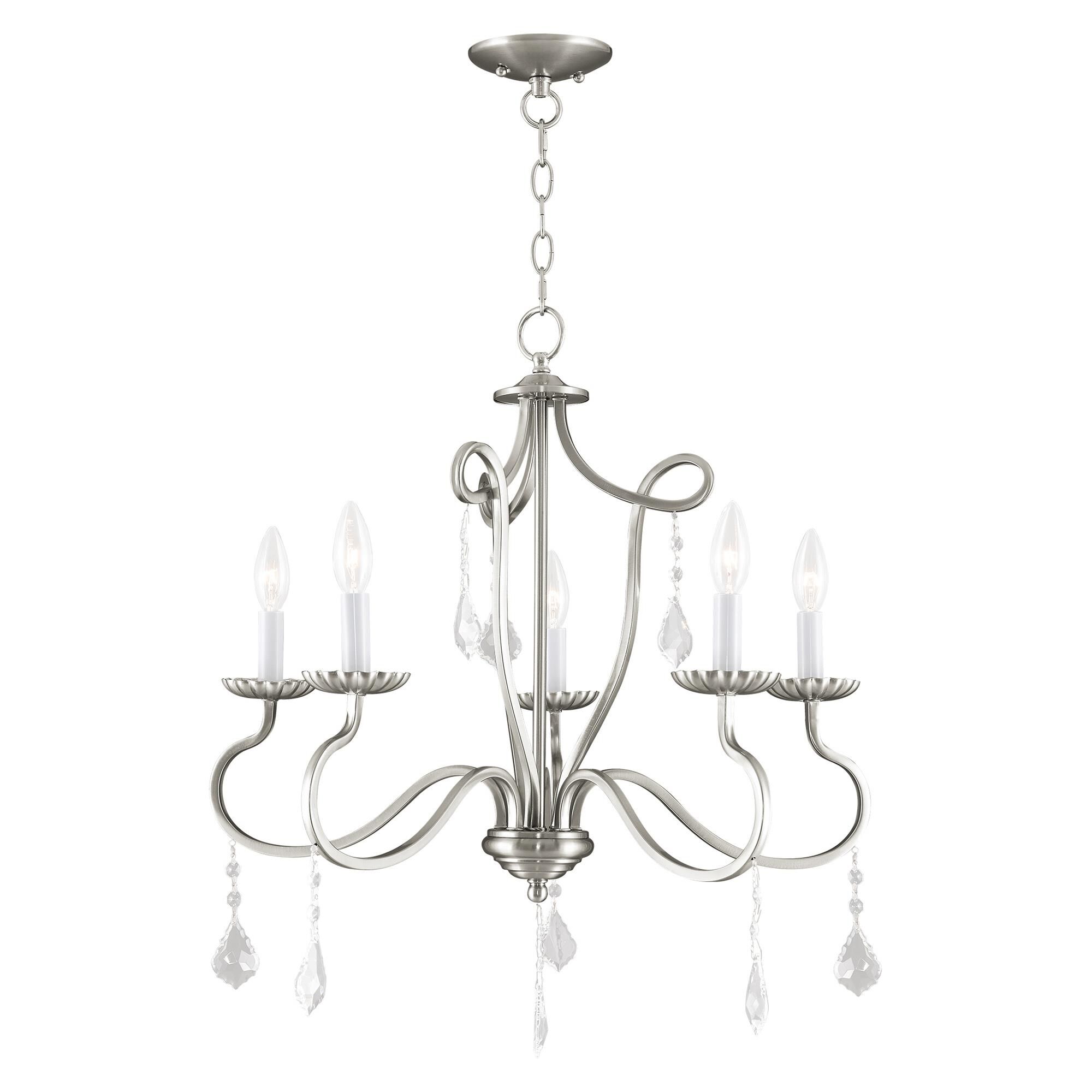 Callisto 24 Inch 5 Light Chandelier by Livex Lighting