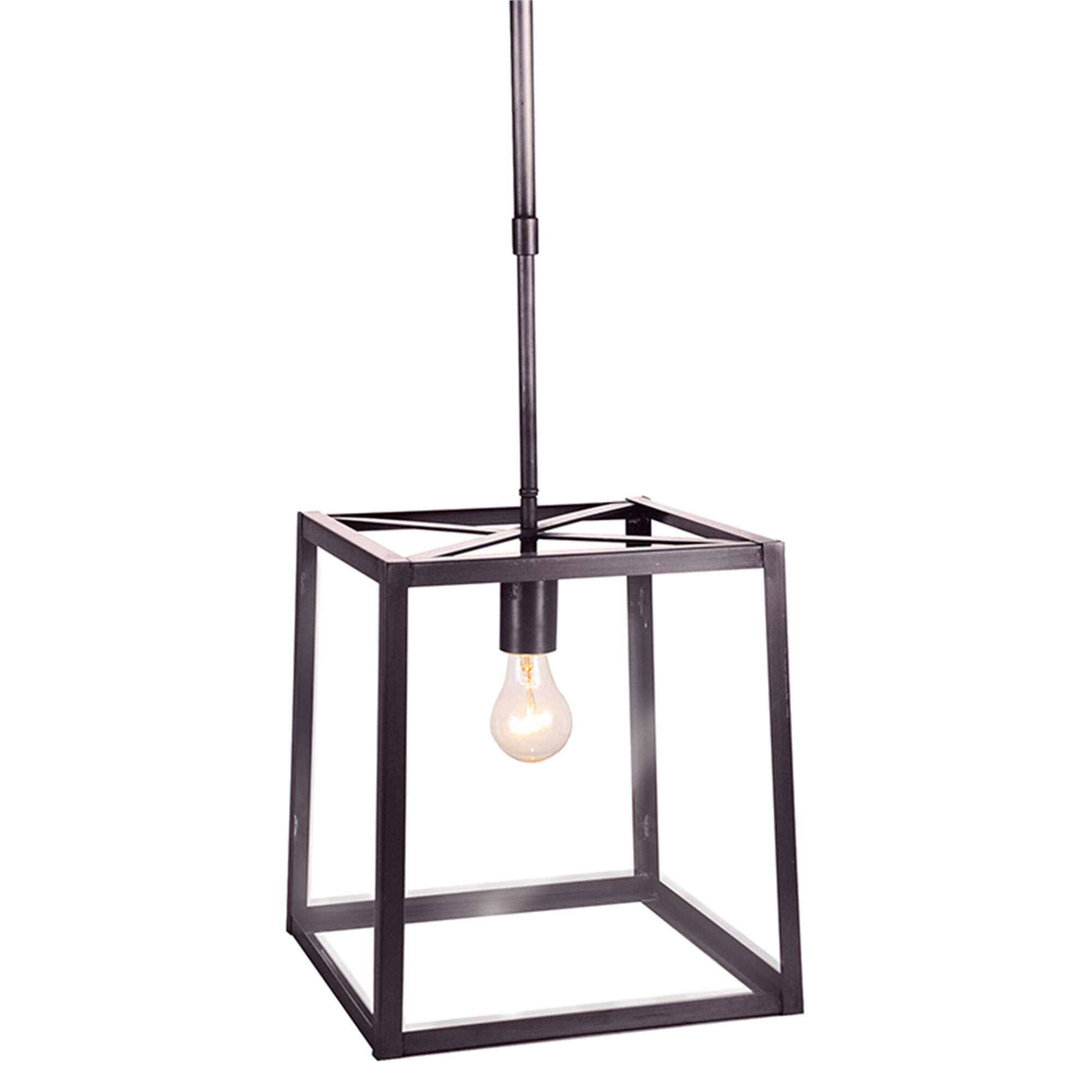 Transitional 13 Inch Lantern Pendant,