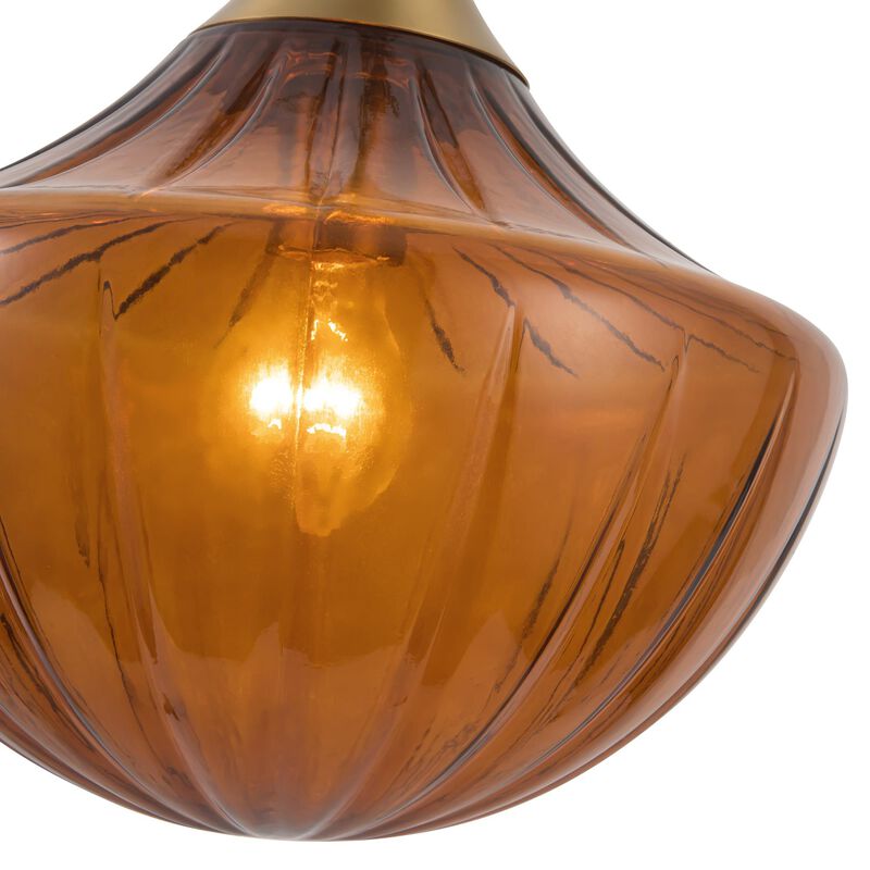Peyton Fox Farrah 12 Inch 3 Light Multi Light Pendant by Alora Mood
