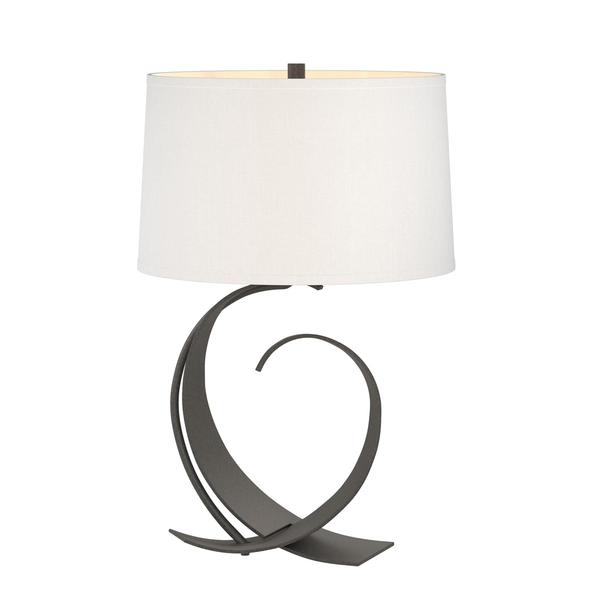 Shown in Natural Iron finish and Natural Anna shade