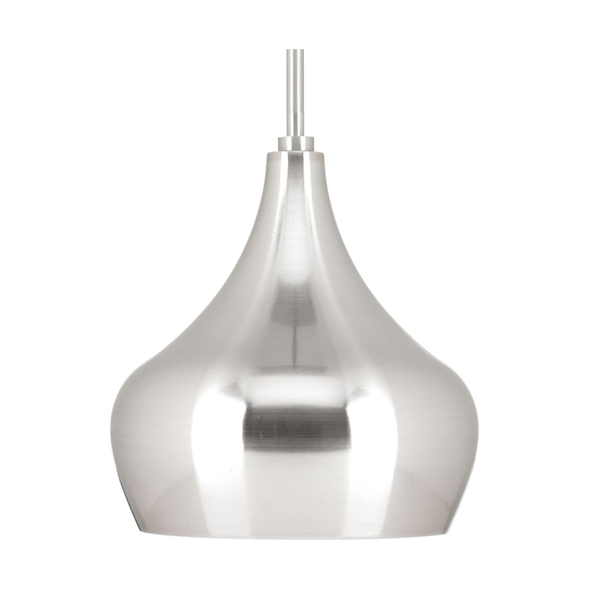 Shown in Brushed Nickel finish