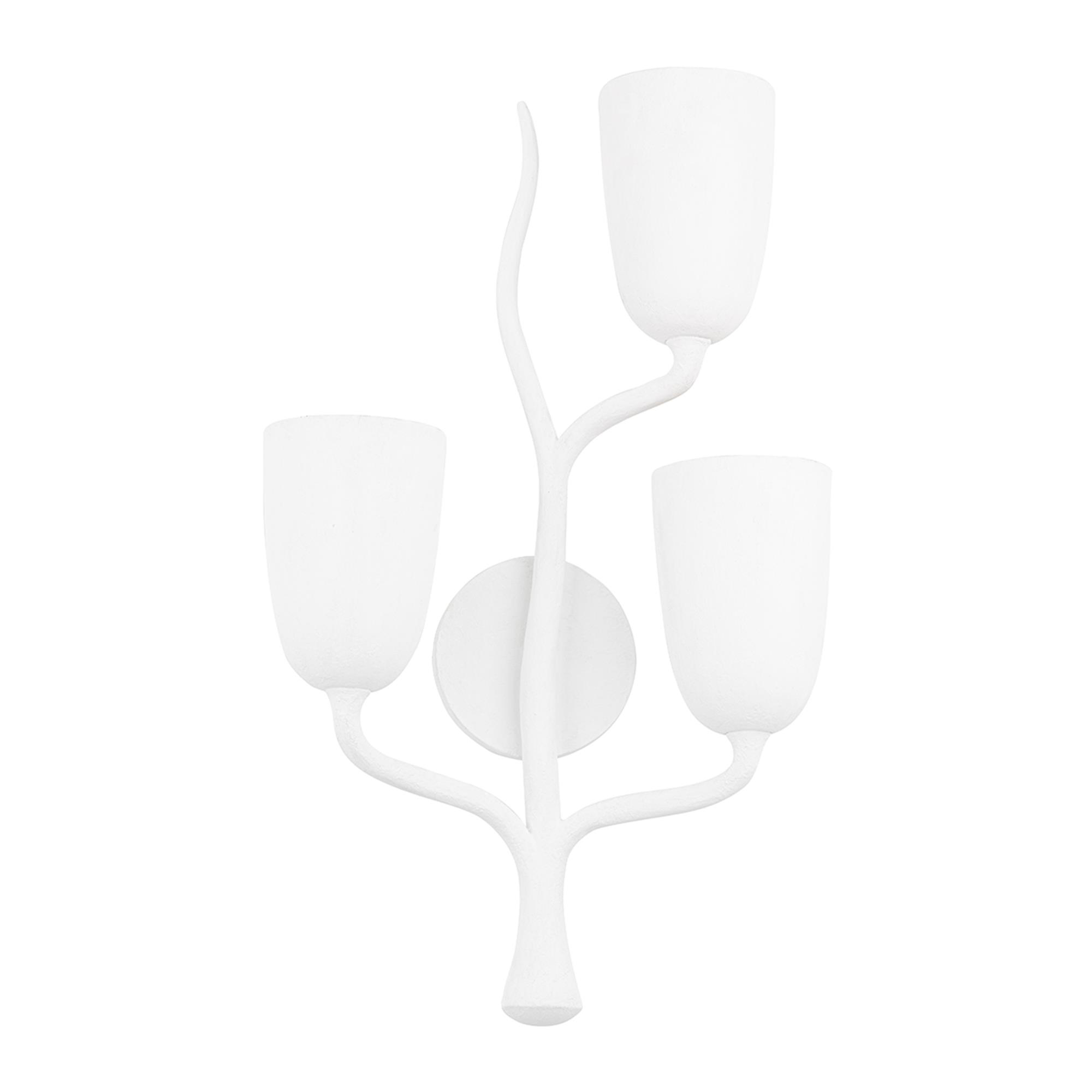 Vine Large 3 Light Wall Sconce,