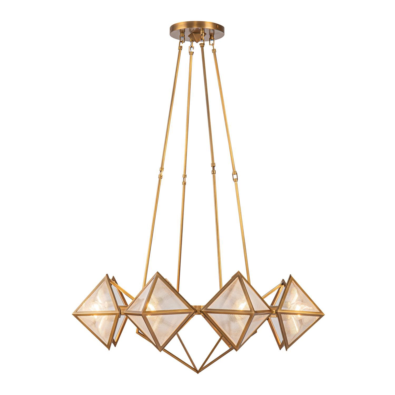 Elisa Carlucci Cairo 8 Light Chandelier by Alora Lighting