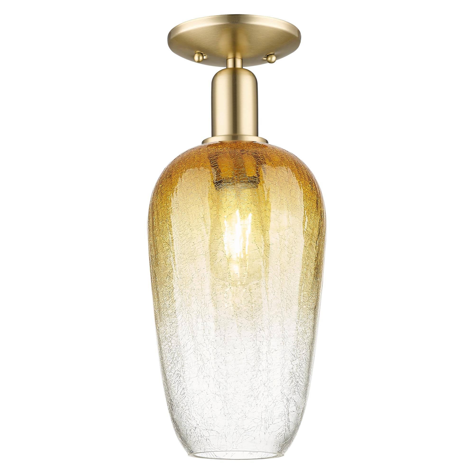 Bruno Marashlian Brookhaven Flute 7 Inch Semi Flush Mount by Innovations Lighting