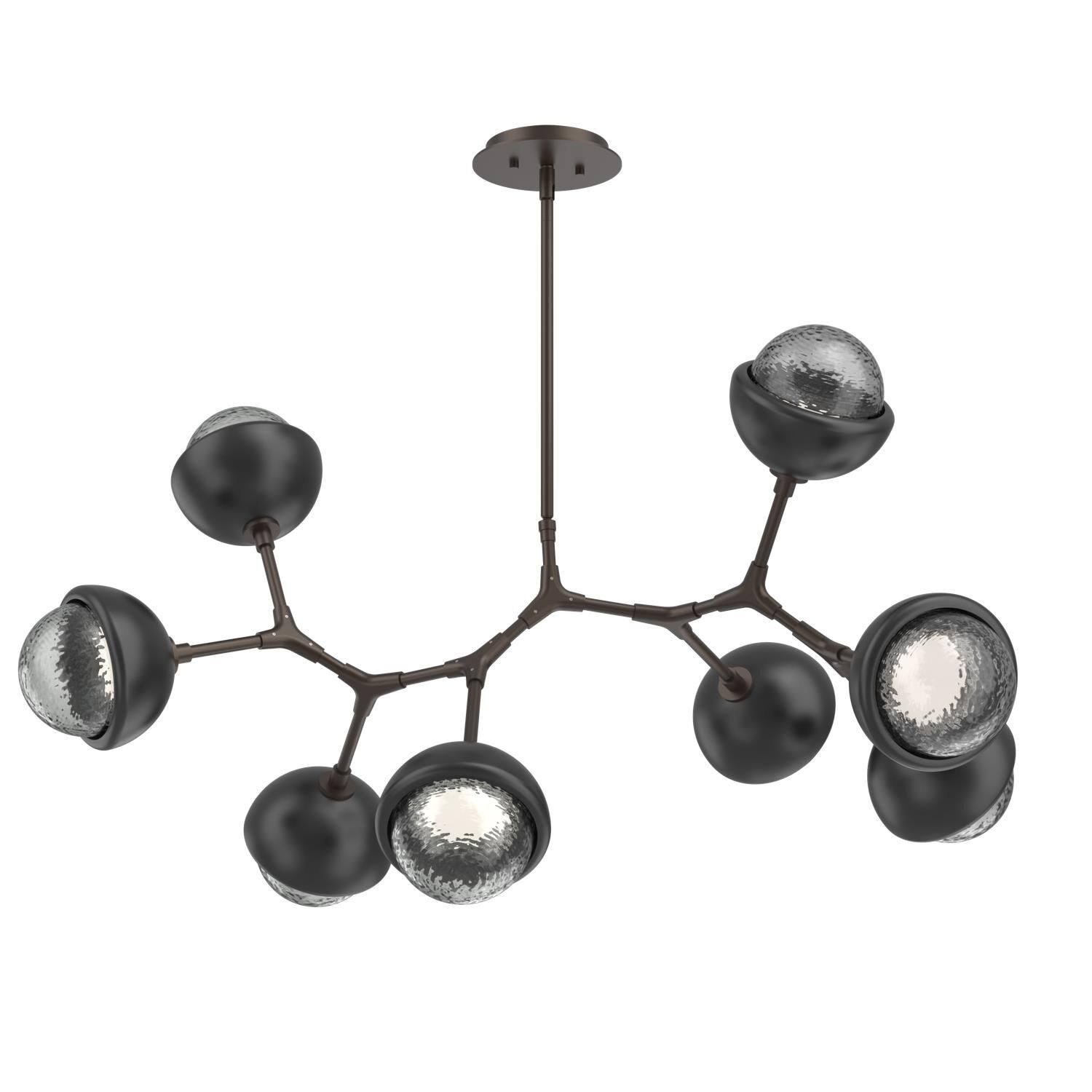 Shown in Flat Bronze finish and Smoke glass and Matte Black accent