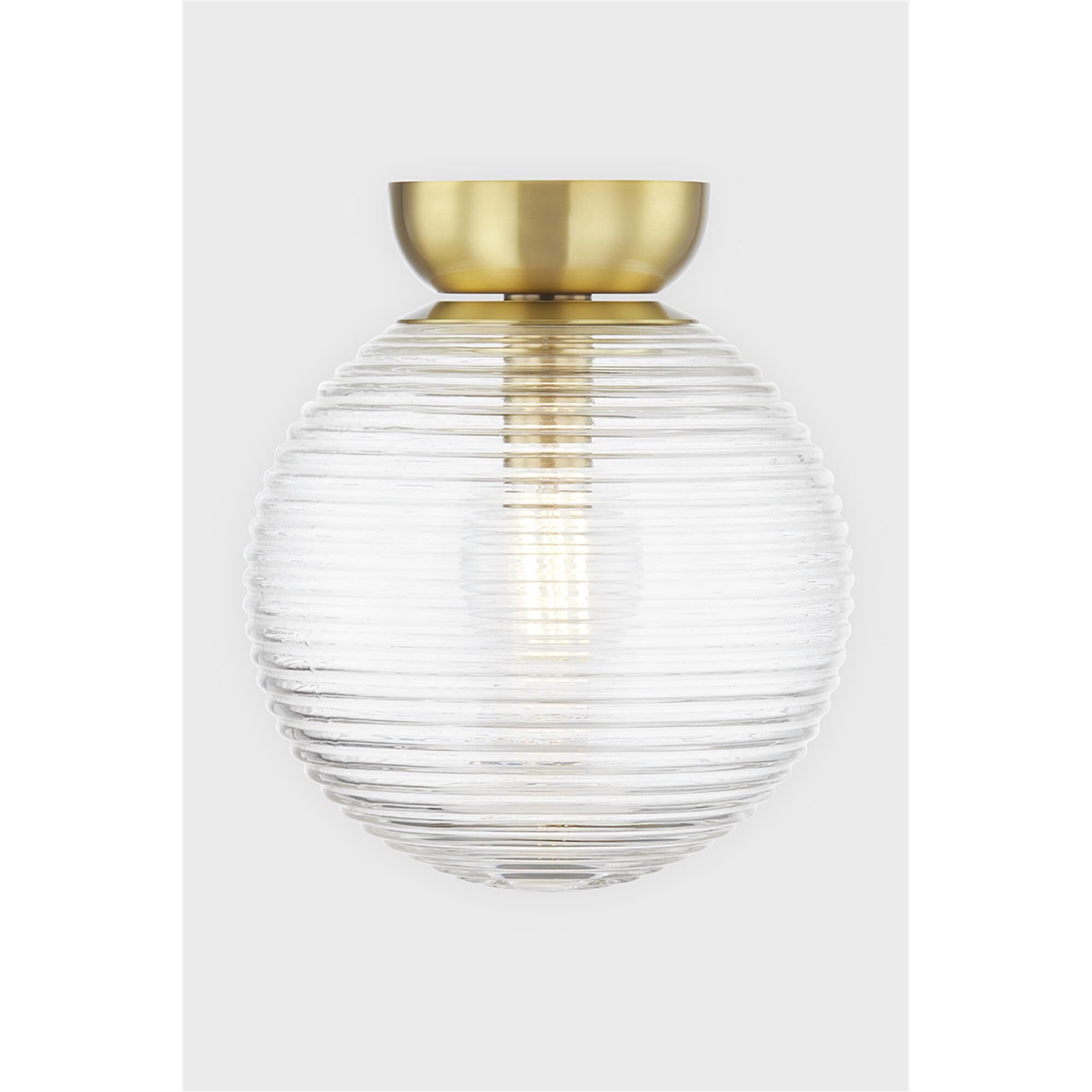 Home Ec. Sara 10 Inch Flush Mount,