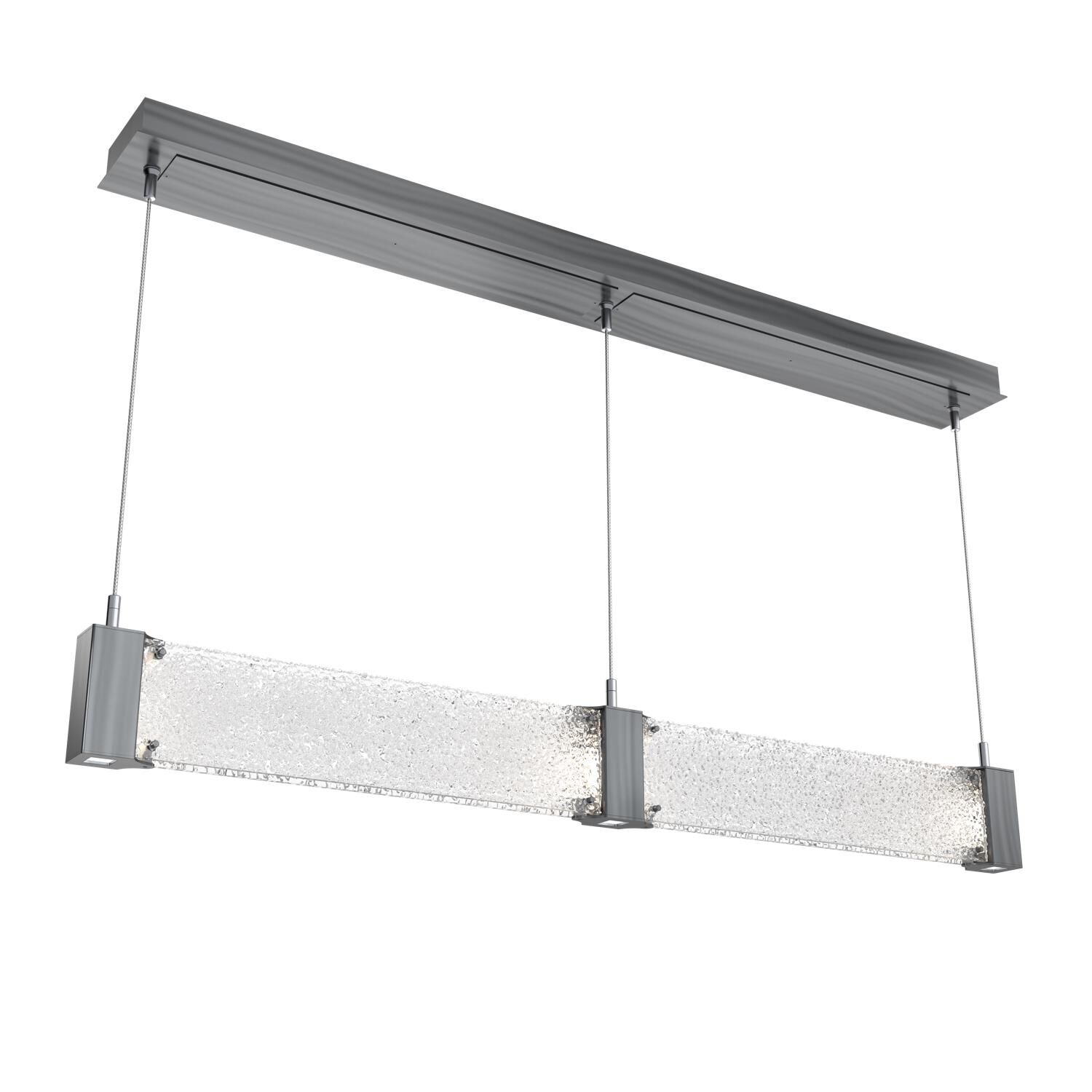 Parallel 48 Inch 7 Light LED Linear Suspension Light by Hammerton Studio