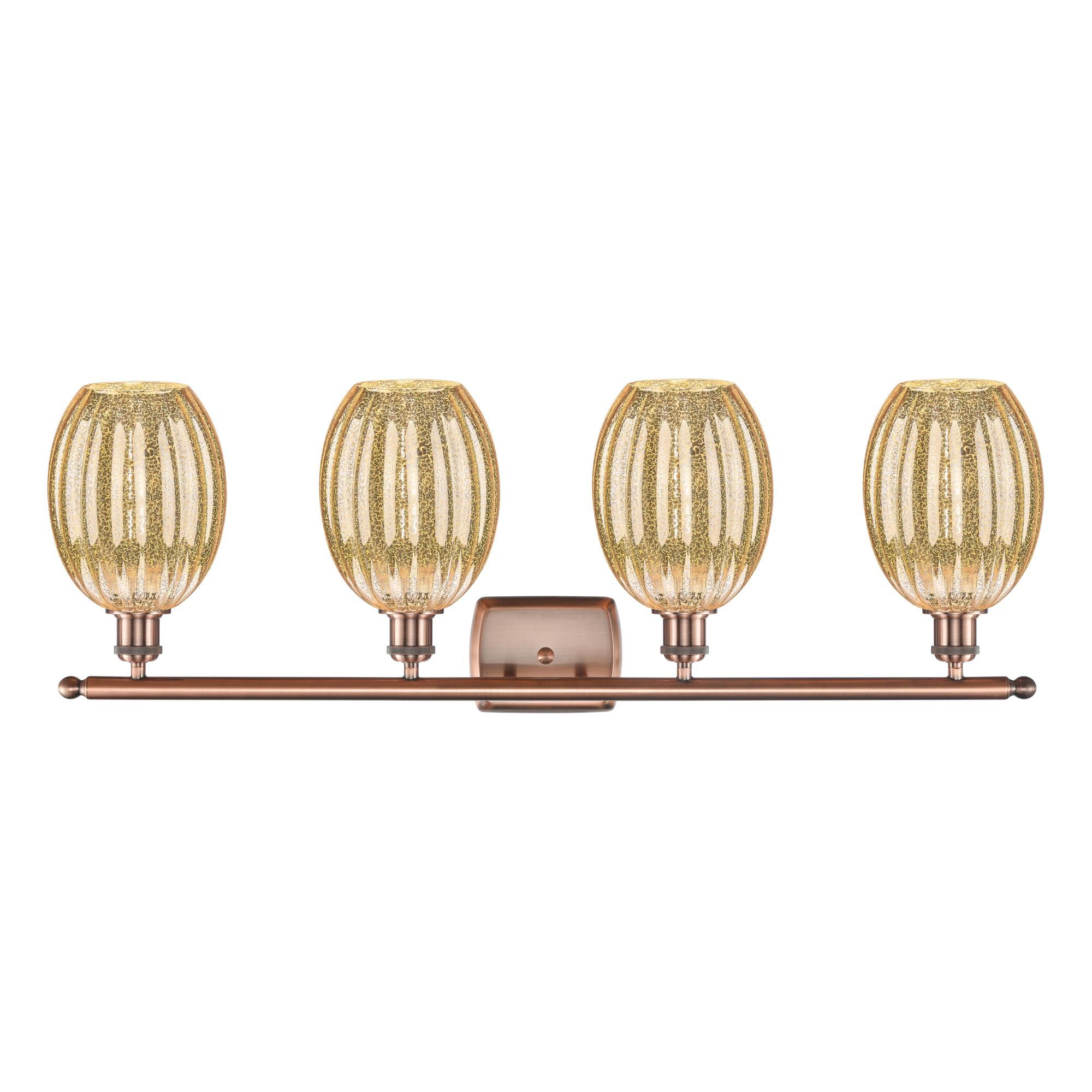 Shown in Antique Copper finish and Mercury glass