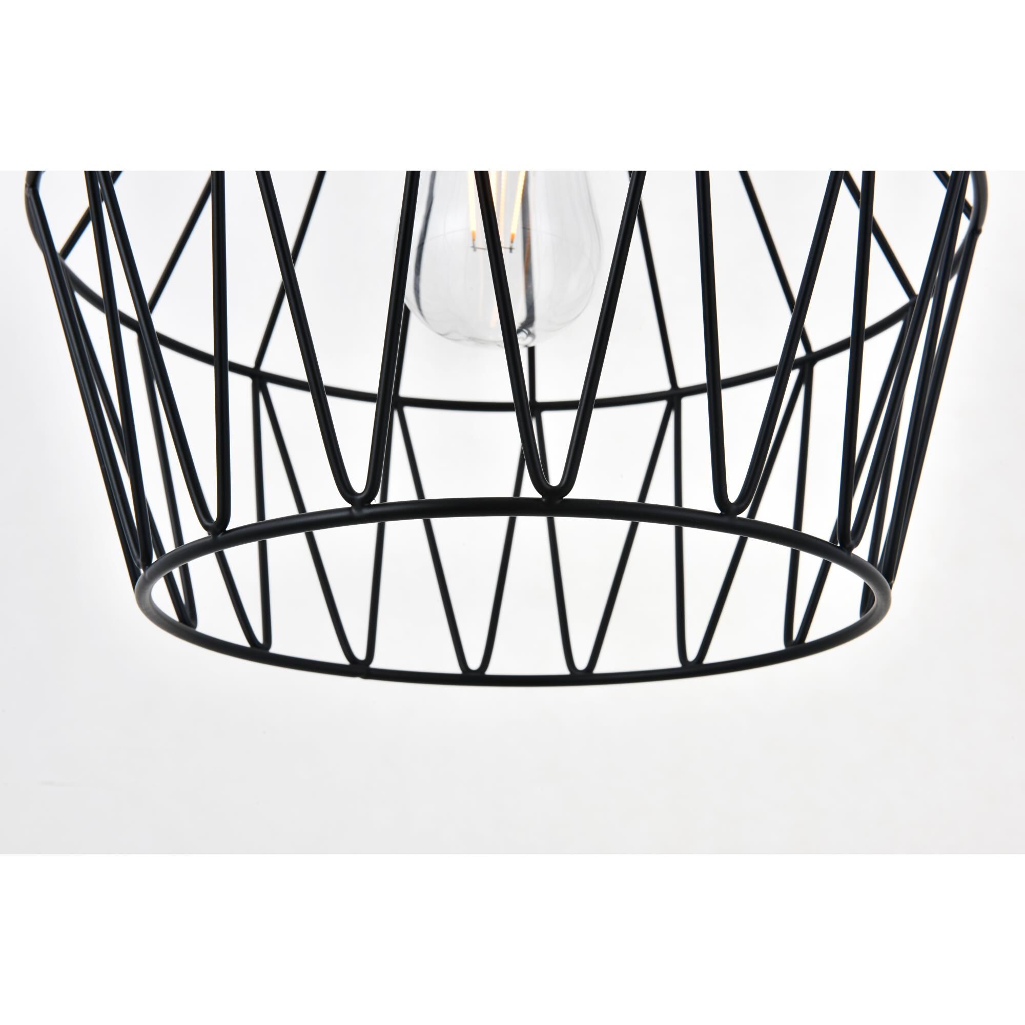 Candor 11 Inch Mini Pendant by Elegant Lighting