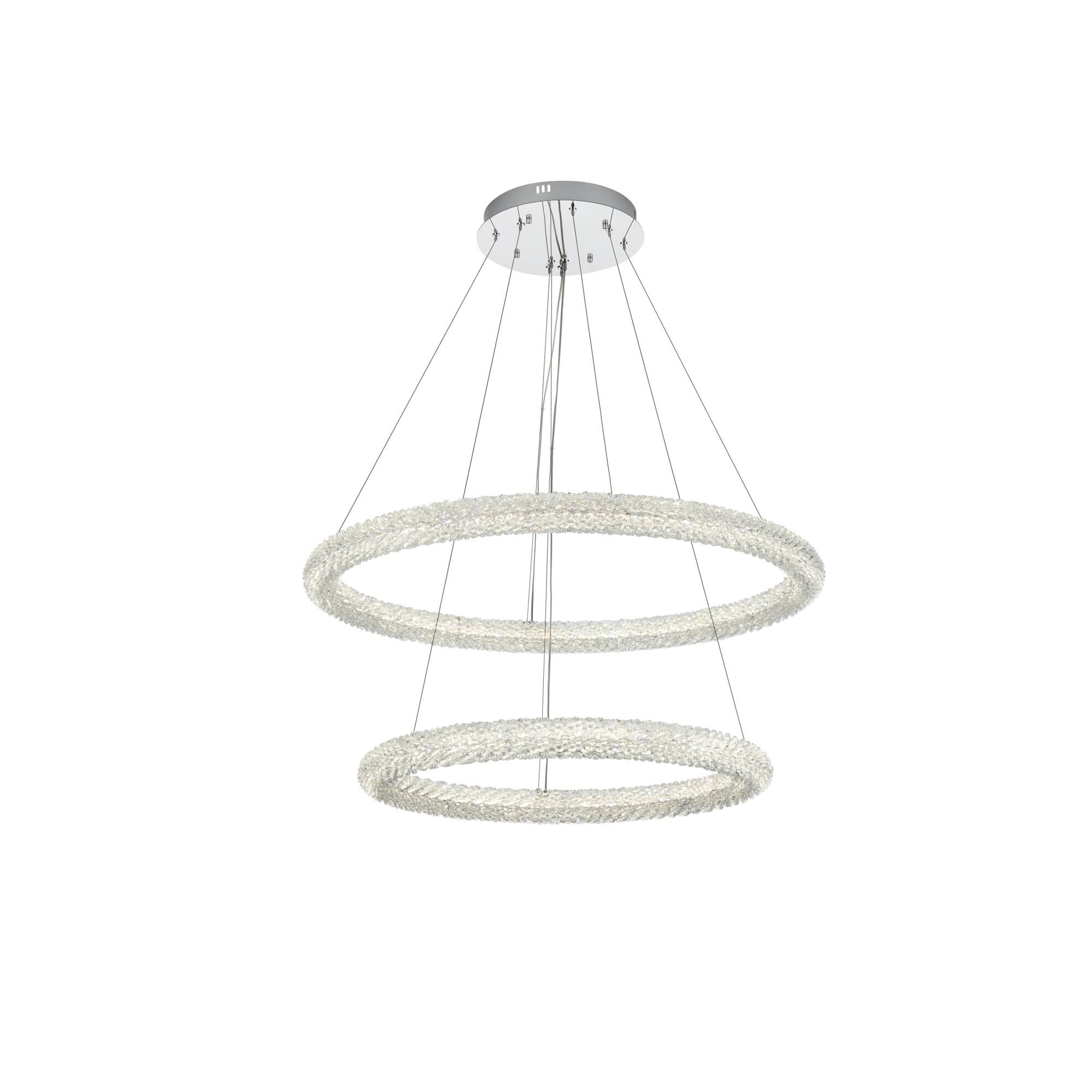 Bowen 36 Inch Chandelier by Elegant Lighting