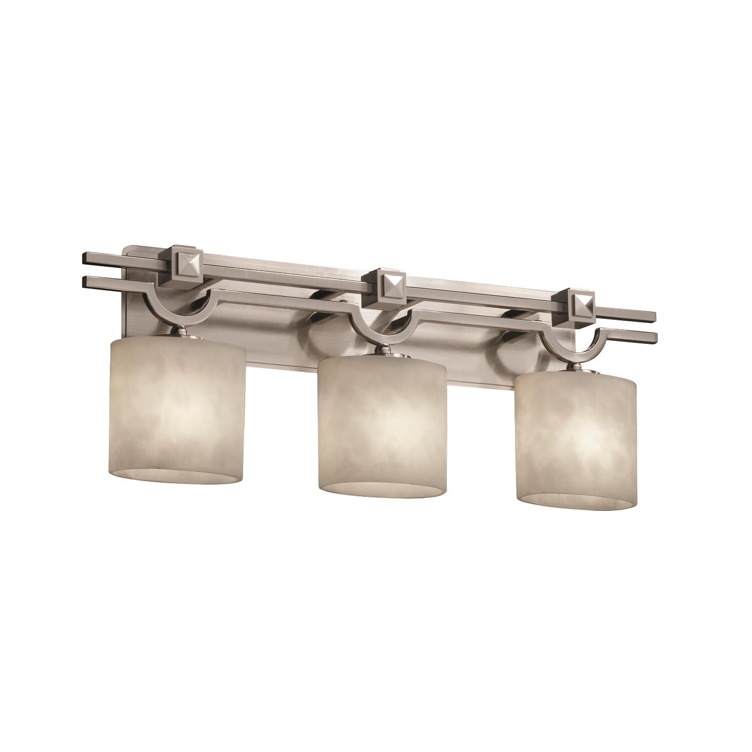 Clouds 29 Inch 3 Light Bath Vanity Light by Justice Design Group