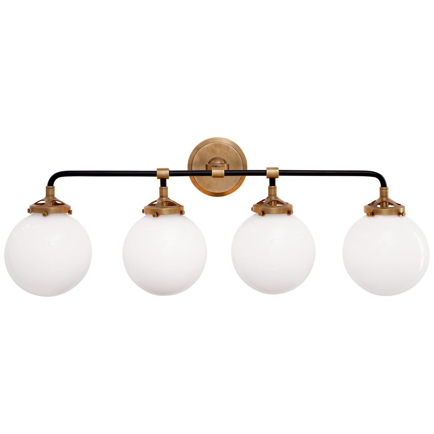 Ian K. Fowler Bistro 30 Inch 4 Light Bath Vanity Light | Capitol
