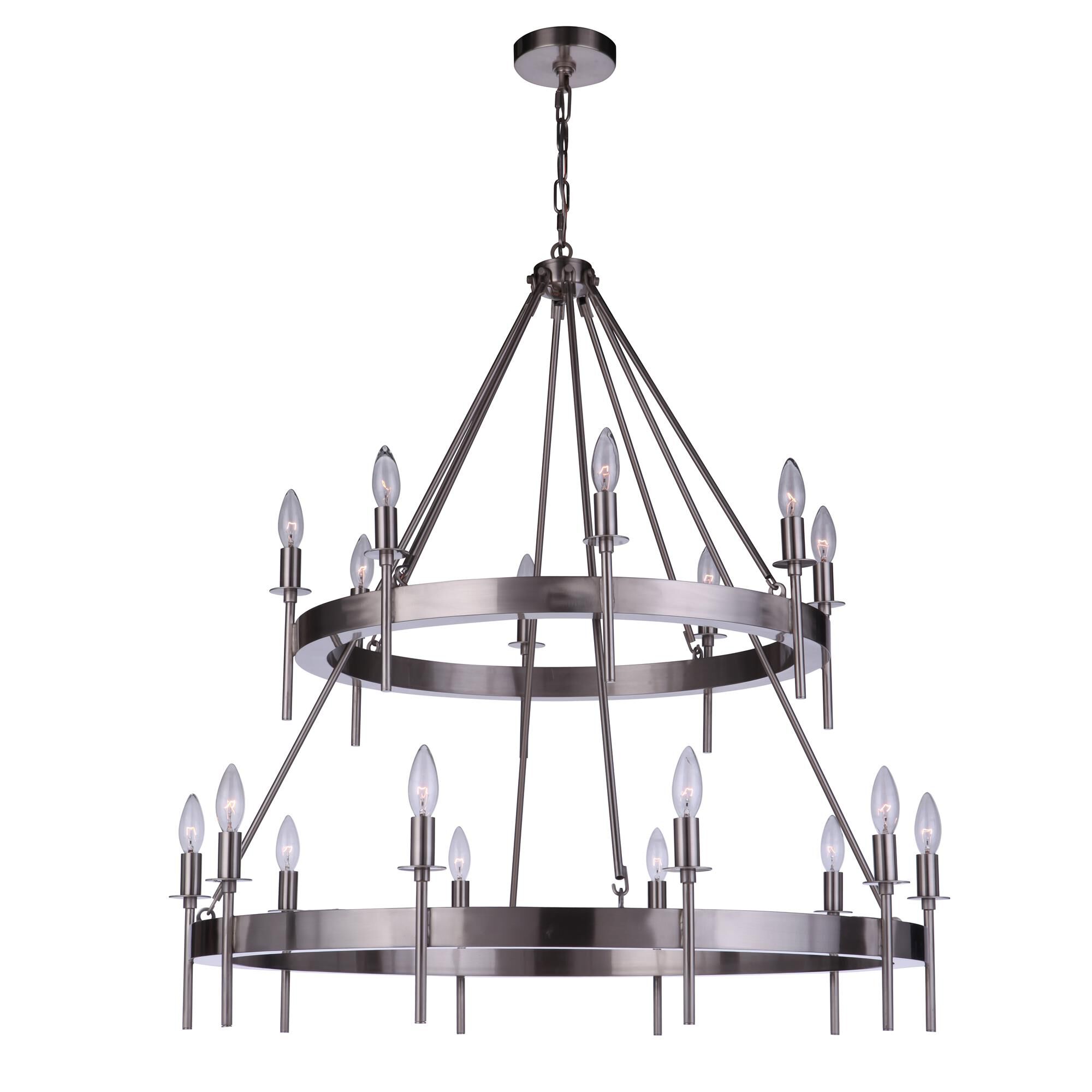 Shown in Brushed Polished Nickel finish