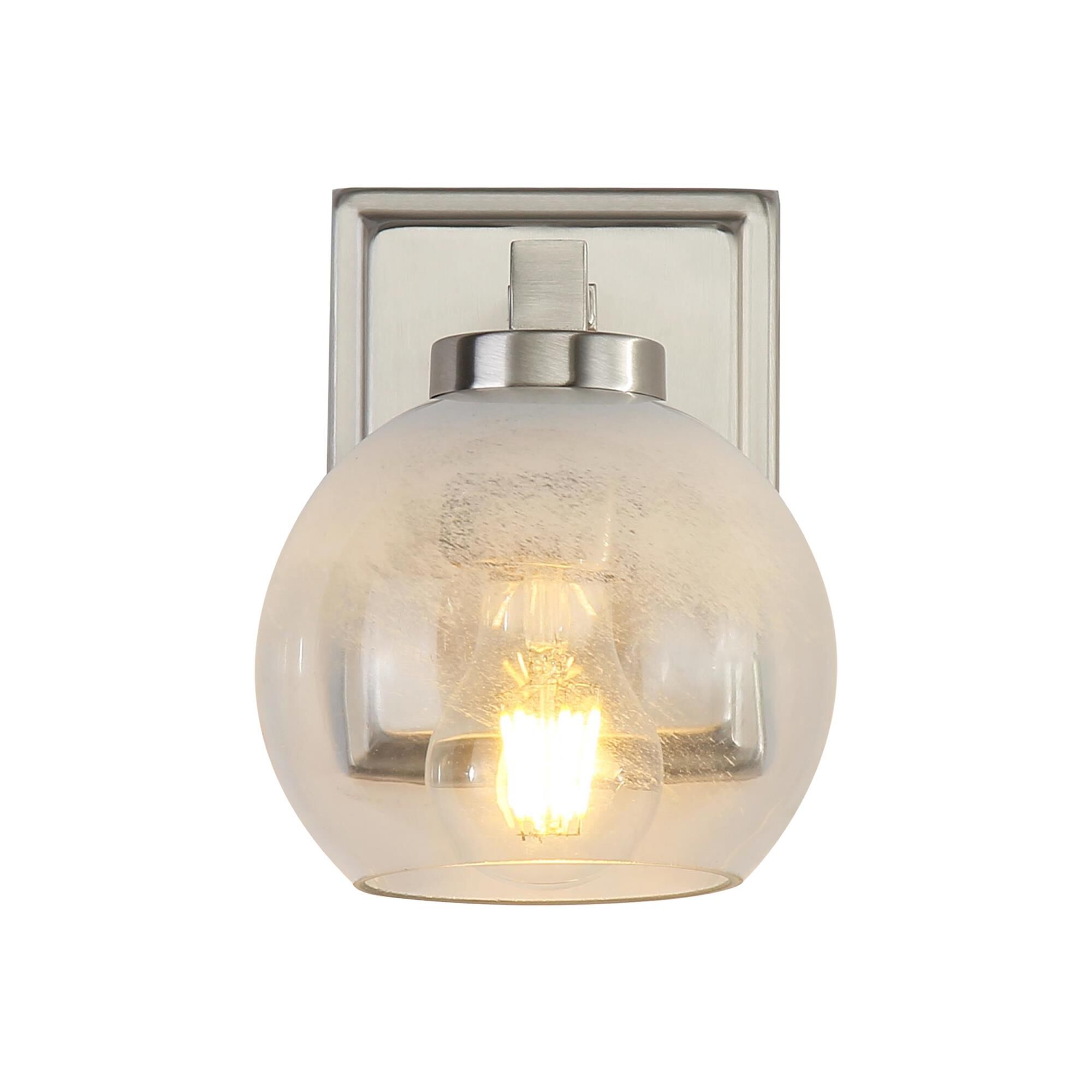 Shown in Pewter finish and Alabaster shade