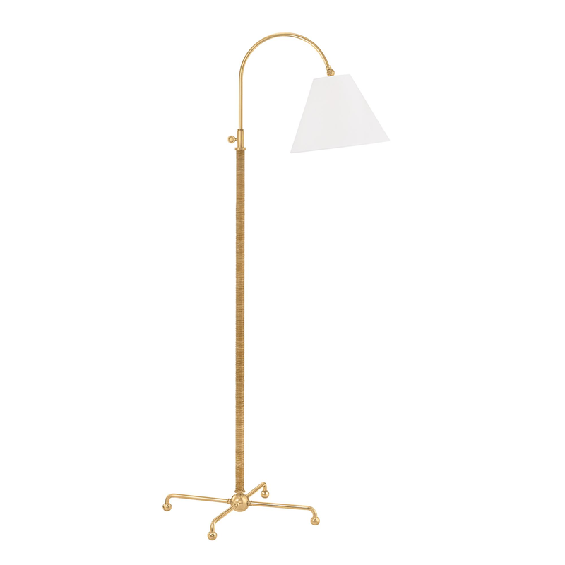Mark D. Sikes Curves No. 1 62 Inch Reading Lamp by Hudson Valley Lighting