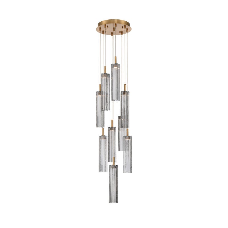 Addis 12 Inch Multi Light Pendant by Crystorama