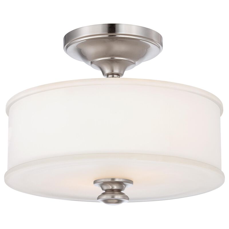 Harbour Point 14 Inch Semi Flush Mount by Minka Lavery