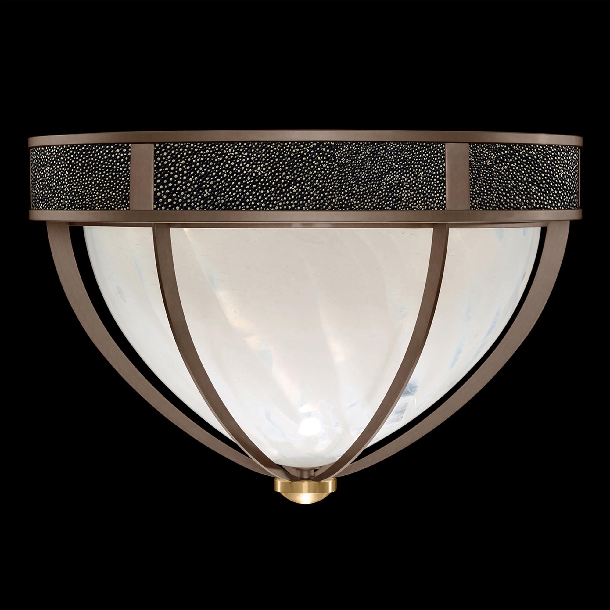 Mirage 19 Inch Flush Mount by Fine Art Handcrafted Lighting