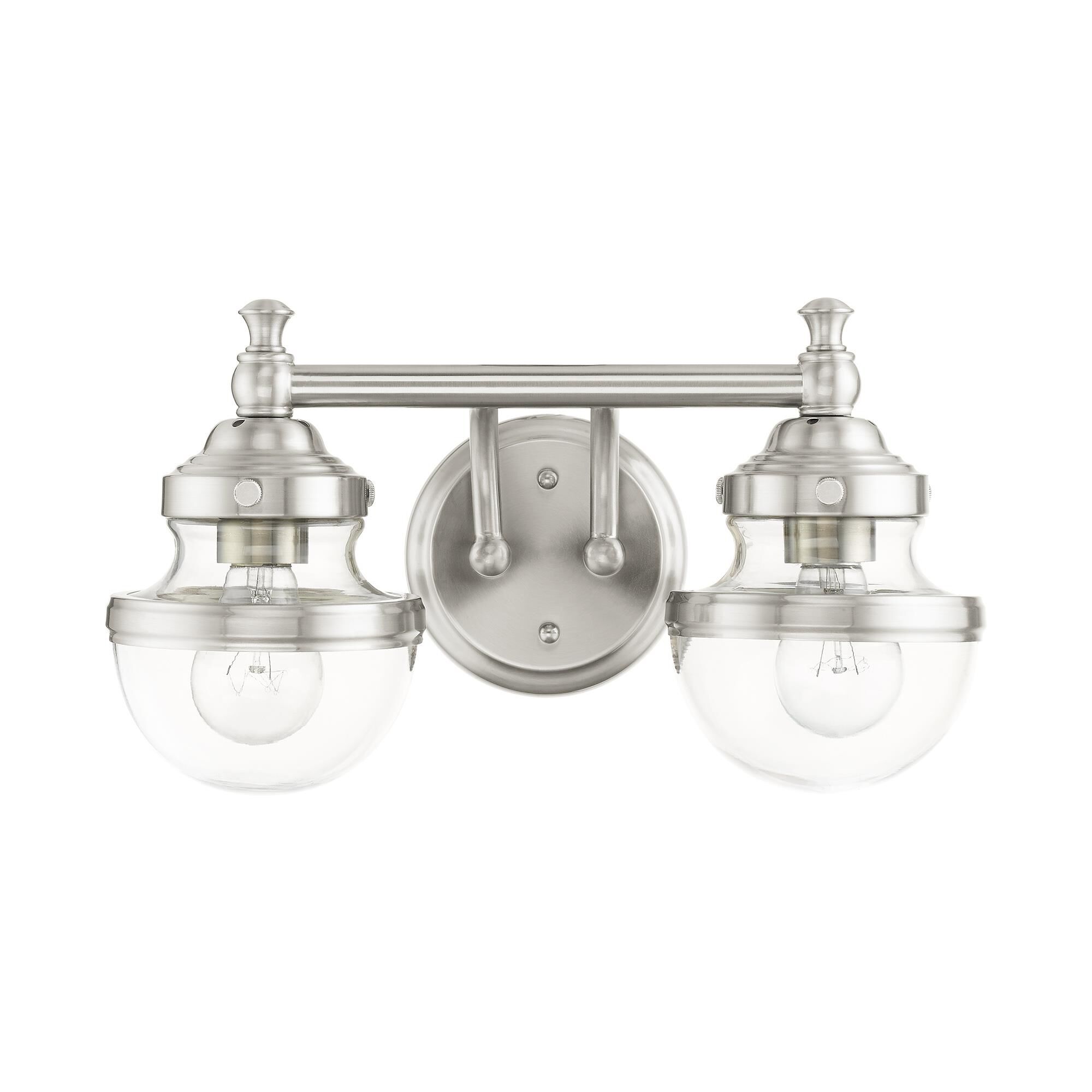 Oldwick 15 Inch 2 Light Bath Vanity Light by Livex Lighting