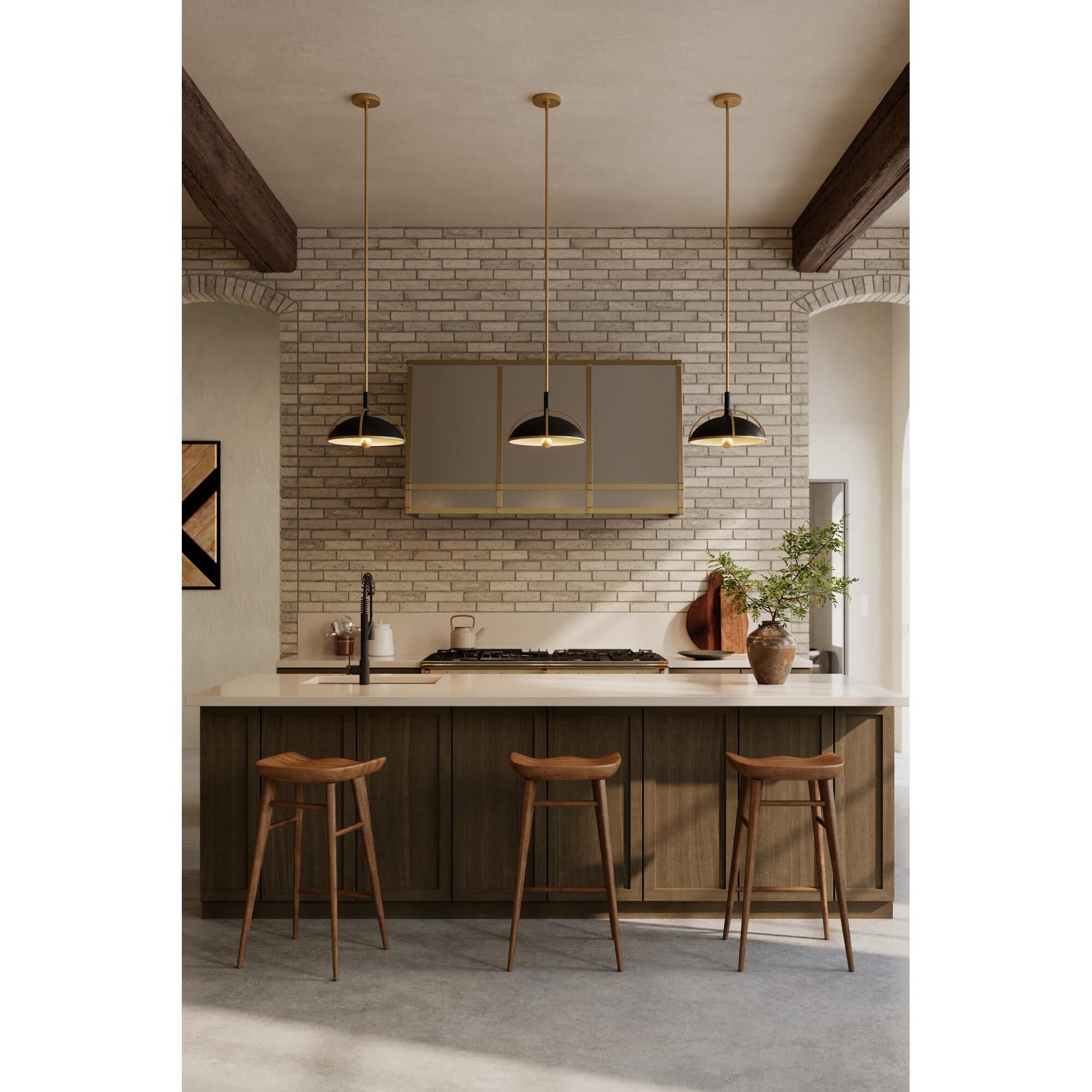 Shown in Dark Matte Black finish