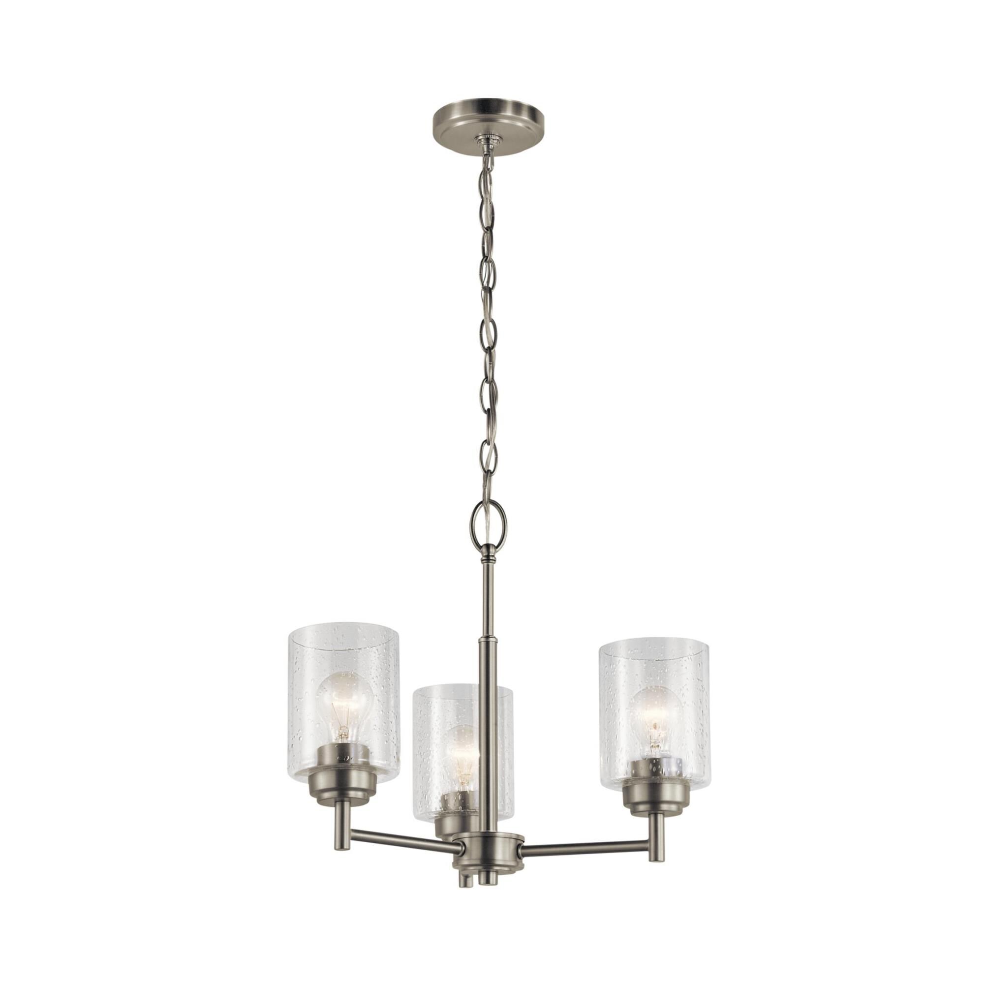 Winslow 18 Inch 3 Light Mini Chandelier by Kichler Lighting