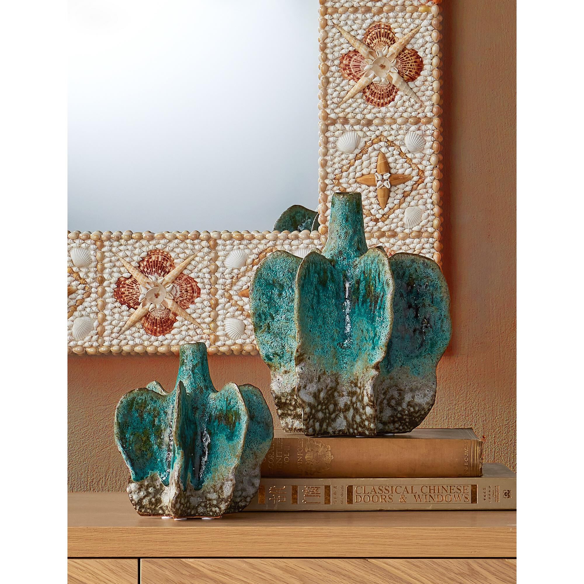 Junonia 30 Inch Decorative Mirror by Currey and Company