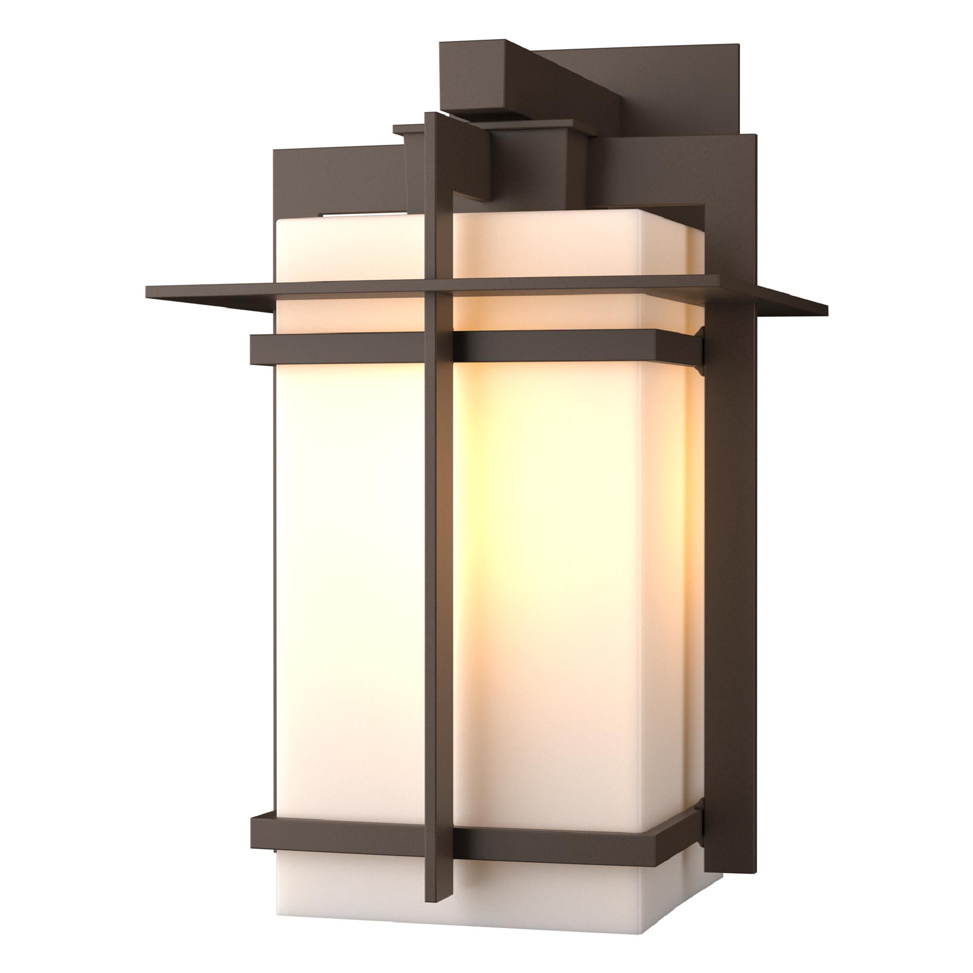 Shown in Coastal Bronze finish and Opal  glass