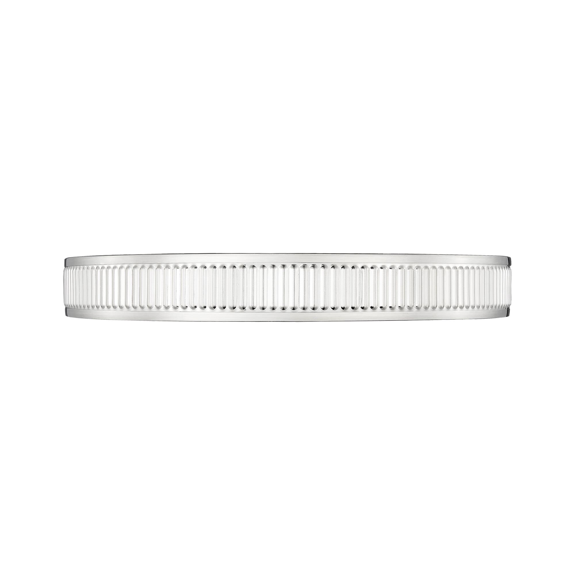 Shown in Brushed Nickel finish and Frosted glass and Frosted shade