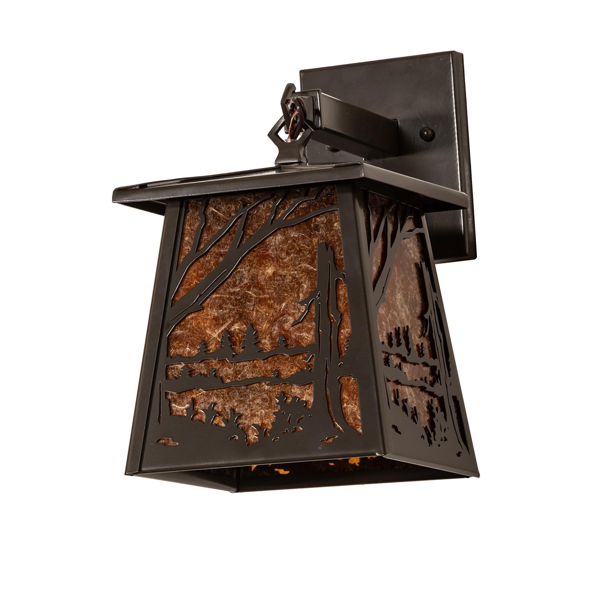 Meyda Lighting Quiet Pond 12 Inch Tall Outdoor Wall Light