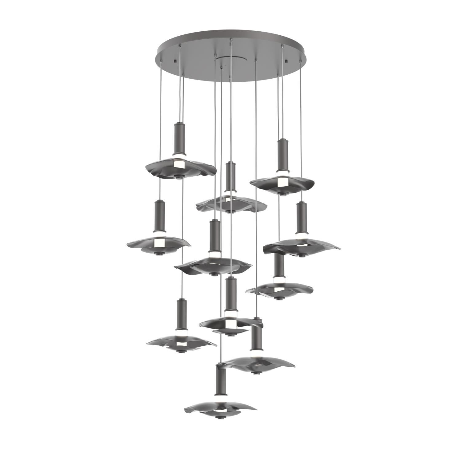 Levi Wilson Cumulus 44 Inch Multi Light Pendant by Hammerton Studio