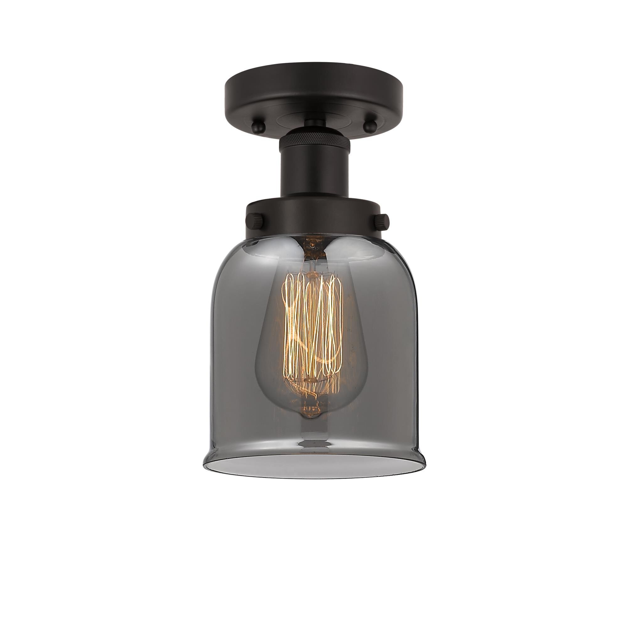 Bruno Marashlian Bell 6 Inch 1 Light Semi Flush Mount by Innovations Lighting